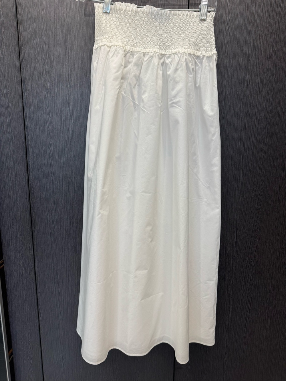 Hill House Womens S White Smocked Skirt - never worn